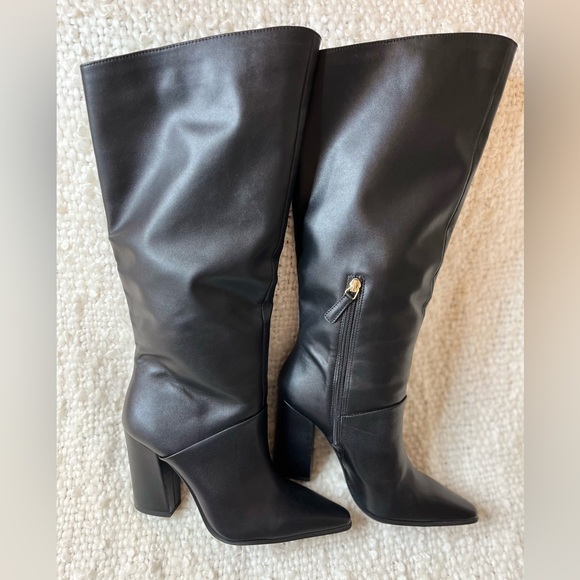 JLO Women’s Black Faux Leather Boots - Picture 8 of 8